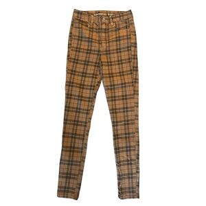 THE PERFECT Fall Plaid High Rise Pants 🍂 SIZE 4